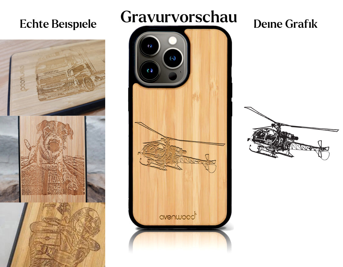 INDIVIDUEL iPhone 15 Pro bambou plastique